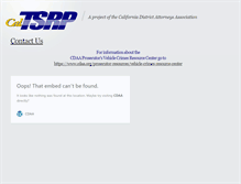 Tablet Screenshot of caltsrp.com